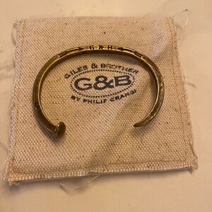 Giles and brother nail bracelet. LAC